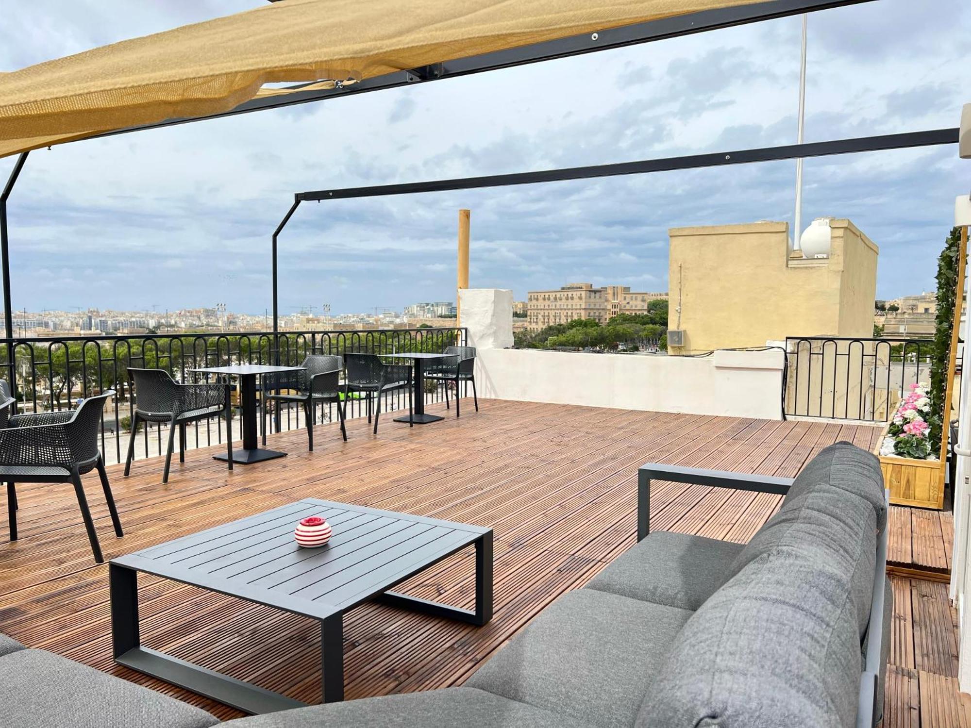 Florette Suite 1Br With Stunning Lounge Terrace By Arcobnb Floriana Exterior foto